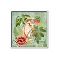 Picture of Tropical Paradise Cockatoos Bird _GroupedProduct_Square_Canvas_Framed_