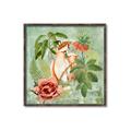 Picture of Tropical Paradise Cockatoos Bird _GroupedProduct_Square_Canvas_Framed_
