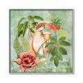 Picture of Tropical Paradise Cockatoos Bird _GroupedProduct_Square_Canvas_Framed_