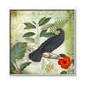 Picture of Tropical Paradise Birds Garden _GroupedProduct_Square_Canvas_Framed_