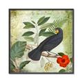 Picture of Tropical Paradise Birds Garden _GroupedProduct_Square_Canvas_Framed_