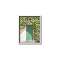 Picture of Green Door with Lush Leaves _GroupedProduct_Rectangle_Portrait_Photography _GroupedProduct_Rectangle_Portrait_Canvas_Framed_