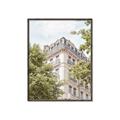 Picture of Paris in Green Spring _GroupedProduct_Rectangle_Portrait_Photography _GroupedProduct_Rectangle_Portrait_Canvas_Framed_