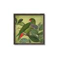 Picture of Vintage Tropical Birds II _GroupedProduct_Square_Canvas_Framed_