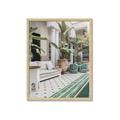 Picture of Green Hotel Pool _GroupedProduct_Rectangle_Portrait_Photography _GroupedProduct_Rectangle_Portrait_Framed_Matted_