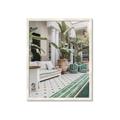 Picture of Green Hotel Pool _GroupedProduct_Rectangle_Portrait_Photography _GroupedProduct_Rectangle_Portrait_Framed_Matted_