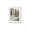 Picture of Green Hotel Pool _GroupedProduct_Rectangle_Portrait_Photography _GroupedProduct_Rectangle_Portrait_Framed_Matted_