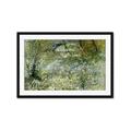 Picture of Vincent Van Gogh's River Bank In Springtime (1887) _GroupedProduct_Rectangle_Landscape_Framed_Matted_