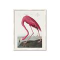 Picture of Vintage Pink Flamingo _GroupedProduct_Rectangle_Portrait_Framed_Matted_