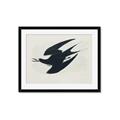 Picture of Vintage Black Sooty Tern _GroupedProduct_Rectangle_Landscape_Framed_Matted_