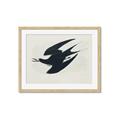 Picture of Vintage Black Sooty Tern _GroupedProduct_Rectangle_Landscape_Framed_Matted_