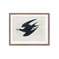 Picture of Vintage Black Sooty Tern _GroupedProduct_Rectangle_Landscape_Framed_Matted_