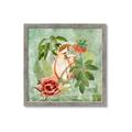 Picture of Tropical Paradise Cockatoos Bird _GroupedProduct_Square_Framed_Matted_