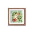 Picture of Tropical Paradise Cockatoos Bird _GroupedProduct_Square_Framed_Matted_