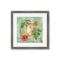 Picture of Tropical Paradise Cockatoos Bird _GroupedProduct_Square_Framed_Matted_