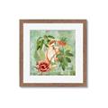 Picture of Tropical Paradise Cockatoos Bird _GroupedProduct_Square_Framed_Matted_
