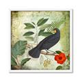 Picture of Tropical Paradise Birds Garden _GroupedProduct_Square_Framed_Matted_