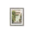 Picture of Pastel Green Door in Spring _GroupedProduct_Rectangle_Portrait_Photography _GroupedProduct_Rectangle_Portrait_Framed_Matted_