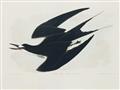 Picture of Vintage Black Sooty Tern _GroupedProduct_Rectangle_Landscape_Unframed_Print_Only_