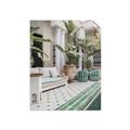 Picture of Green Hotel Pool _GroupedProduct_Rectangle_Portrait_Photography _GroupedProduct_Rectangle_Portrait_Unframed_Print_Only_