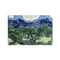 Picture of Vincent Van Gogh's Olive Trees With the Alpilles (1889) _GroupedProduct_Rectangle_Landscape_Unframed_Print_Only_
