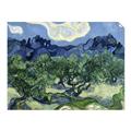 Picture of Vincent Van Gogh's Olive Trees With the Alpilles (1889) _GroupedProduct_Rectangle_Landscape_Unframed_Print_Only_