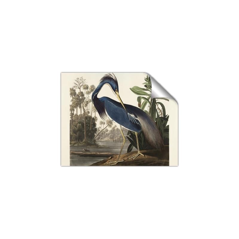 Picture of Vintage Heron Bird _GroupedProduct_Rectangle_Landscape_Unframed_Print_Only_