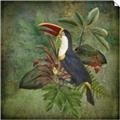 Picture of Tropical Paradise Toucan Bird _GroupedProduct_Square_Unframed_Print_Only_