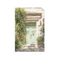 Picture of Pastel Green Door in Spring _GroupedProduct_Rectangle_Portrait_Photography _GroupedProduct_Rectangle_Portrait_Unframed_Print_Only_