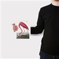 Picture of Vintage Pink Flamingo _GroupedProduct_Rectangle_Portrait_Canvas_