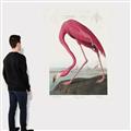 Picture of Vintage Pink Flamingo _GroupedProduct_Rectangle_Portrait_Canvas_