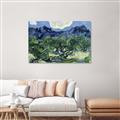 Picture of Vincent Van Gogh's Olive Trees With the Alpilles (1889) _GroupedProduct_Rectangle_Landscape_Canvas_