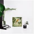 Picture of Yellow Nostalgic Tropical Birds _GroupedProduct_Square_Canvas_