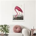Picture of Vintage Pink Flamingo _GroupedProduct_Rectangle_Portrait_Canvas_