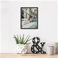 Picture of Green Hotel Pool _GroupedProduct_Rectangle_Portrait_Photography _GroupedProduct_Rectangle_Portrait_Canvas_Framed_