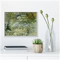 Picture of Vincent Van Gogh's River Bank In Springtime (1887) _GroupedProduct_Rectangle_Landscape_Canvas_Framed_