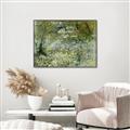 Picture of Vincent Van Gogh's River Bank In Springtime (1887) _GroupedProduct_Rectangle_Landscape_Canvas_Framed_
