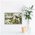Picture of Parrots Nostalgic Journey 2 _GroupedProduct_Rectangle_Landscape_Canvas_Framed_