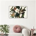Picture of Black Billed Cuckoo Bird _GroupedProduct_Rectangle_Landscape_Canvas_Framed_
