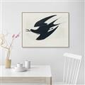 Picture of Vintage Black Sooty Tern _GroupedProduct_Rectangle_Landscape_Canvas_Framed_