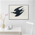 Picture of Vintage Black Sooty Tern _GroupedProduct_Rectangle_Landscape_Canvas_Framed_