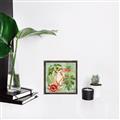 Picture of Tropical Paradise Cockatoos Bird _GroupedProduct_Square_Canvas_Framed_