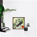 Picture of Tropical Paradise Birds Garden _GroupedProduct_Square_Canvas_Framed_