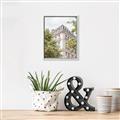 Picture of Paris in Green Spring _GroupedProduct_Rectangle_Portrait_Photography _GroupedProduct_Rectangle_Portrait_Canvas_Framed_