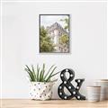 Picture of Paris in Green Spring _GroupedProduct_Rectangle_Portrait_Photography _GroupedProduct_Rectangle_Portrait_Canvas_Framed_
