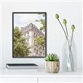 Picture of Paris in Green Spring _GroupedProduct_Rectangle_Portrait_Photography _GroupedProduct_Rectangle_Portrait_Canvas_Framed_