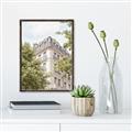 Picture of Paris in Green Spring _GroupedProduct_Rectangle_Portrait_Photography _GroupedProduct_Rectangle_Portrait_Canvas_Framed_