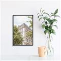 Picture of Paris in Green Spring _GroupedProduct_Rectangle_Portrait_Photography _GroupedProduct_Rectangle_Portrait_Canvas_Framed_