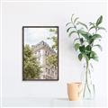 Picture of Paris in Green Spring _GroupedProduct_Rectangle_Portrait_Photography _GroupedProduct_Rectangle_Portrait_Canvas_Framed_