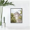 Picture of Paris in Green Spring _GroupedProduct_Rectangle_Portrait_Photography _GroupedProduct_Rectangle_Portrait_Canvas_Framed_